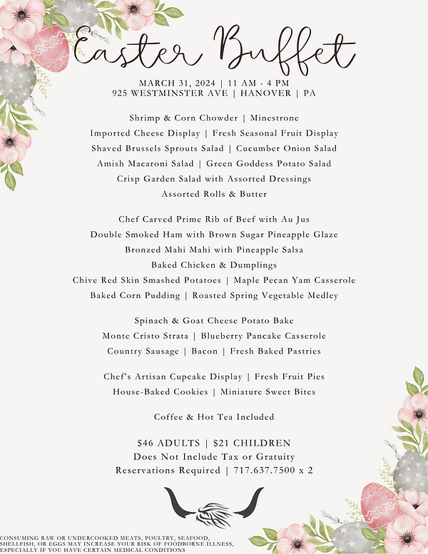 EASTER SUNDAY BUFFET Highland easter-sunday-buffet-highland
